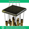 Carillon Suspendu en Cuivre – Décoration Sonore Élégante pour Jardin et Terrasse