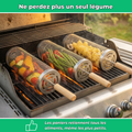 GrillMaster | Paniers inox pour cuisson au barbecue | 1+1 Offert
