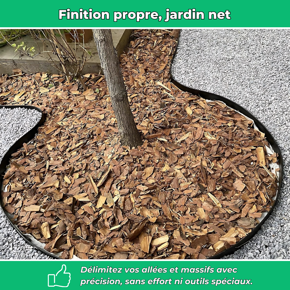 FlexiTrim - Bordurette modulable pour pelouse et massifs