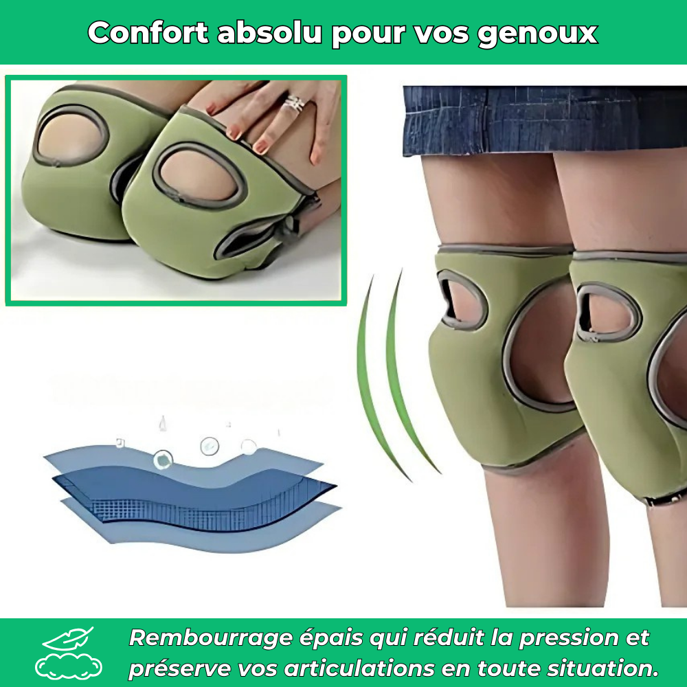 Genouillères de Jardinage Ultra-Confort – Protégez Vos Genoux Sans Effort pour Travaux de Jardinage