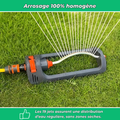 AquaSwing – Arroseur oscillant automatique à 19 jets