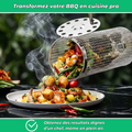 GrillMaster | Paniers inox pour cuisson au barbecue | 1+1 Offert