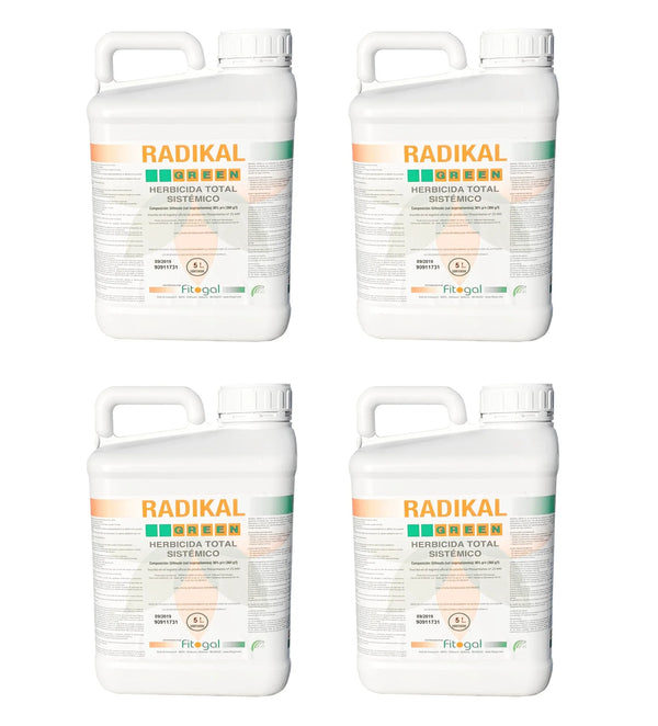 Herbicide Radikal Professionnel 4x5L tous jardins