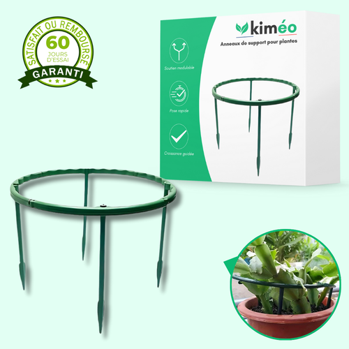 Anneaux de Support Flexibles pour Plantes – Support Ajustable pour Croissance des Plantes