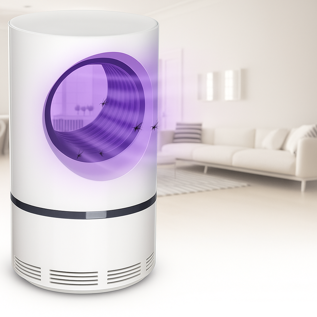 Lampe siphon anti-moustiques puissante et silencieuse