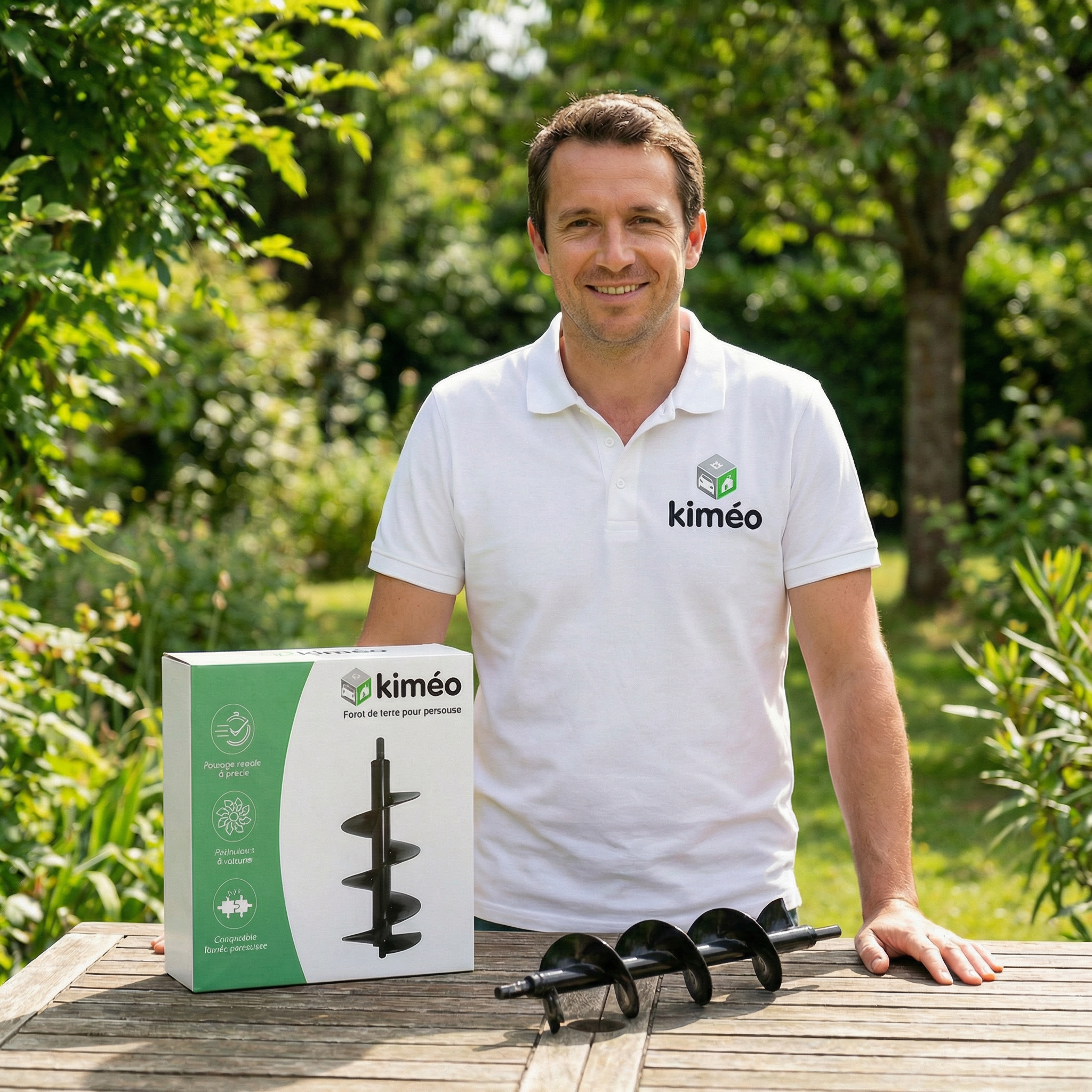 Foret de Terre pour Perceuse – Plantation Rapide et Facile pour Jardinage Efficace